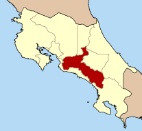 San Jose, Costa Rica map